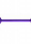 PR-SN-020 Пирсинг в ухо штанга фиолетовая