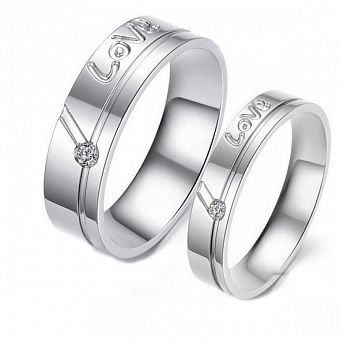 DR027 Парные обручальные кольца - сделаны из ювелирной стали и прекрасно подойдут на помолвку, венчание, свадьбу или в подарок вашей второй половинке. Наши кольца не темнеют со временем, не вызывают аллергии и не отличаются от своих ювелирных аналогов.