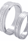 DR118 Парные кольца для влюбленных "Любовь навсегда"