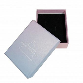 UP60 Коробка прямоугольная розово-голубая