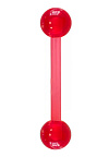 PR-SN-143 Пирсинг штанга красная из биопластика