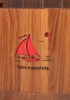FV46 Альбом деревянный с корабликом
