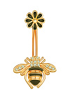 PR-PP-71 Пирсинг в пупок золотая пчелка