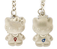 BR002 Парные брелоки Hello Kitty