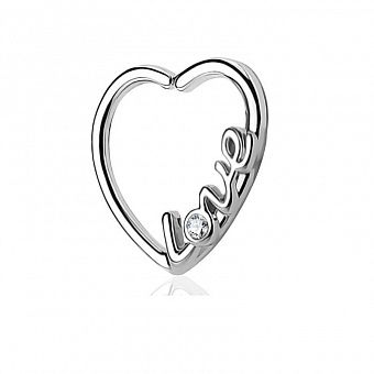 PR-KL-006 Кольцо сердце Love