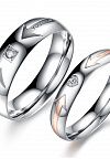 DR111 Кольца парные из стали "Ты -моя любовь" - сделаны из ювелирной стали и прекрасно подойдут на помолвку, венчание, свадьбу или в подарок вашей второй половинке. Наши кольца не темнеют со временем, не вызывают аллергии и не отличаются от своих ювелирных аналогов.