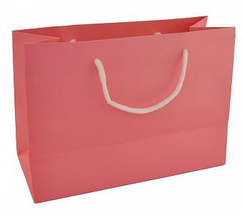 UP13 Пакет подарочный ярко-розовый