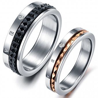 DR074 Свадебные кольца "Любить навсегда"